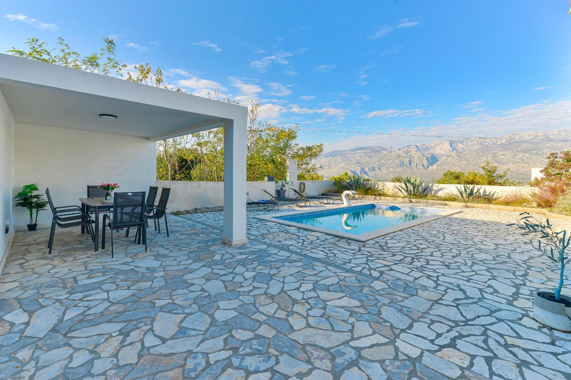 Villa Anna With Pool, Zadar County Vinjerac Exterior foto